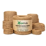 Natural Manila Rope For Landscaping & Diy - 3/4 X 100 Ft. Fixed Price $189.99.