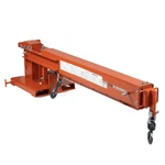 Titan Fork Mounted Adjustable Hoist Pivoting Jib Boom Crane, 84" - 138". Fixed Price $1359.97.