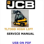 Jcb Tlt 30D High Lift Teletruk Service Repair Shop Manual Pdf Usb. Fixed Price $25.00.