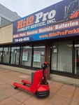 Raymond Electric Pallet Jack, 102T Reconditioned. Fixed Price $2950.00.