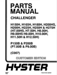 Hyster H150H H165H H180H H200HS C007 Forklift Parts Catalog Manual Pdf. Fixed Price $34.99.