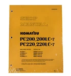 Komatsu PC200-7/PC200LC-7/PC220-7/LC-7 Workshop Service Manual Part # SEBM024308. Fixed Price $72.91.