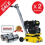 Concrete Scarifier 8" Planer Grinder Gas 5.5 Hp Honda Blade Drum Kit Trip Hazard. Fixed Price $2799.99.