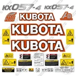 Fits Kubota KX057-4 Decal Kit Mini Excavator (with Warnings) Year 3M Vinyl!. Fixed Price $119.95.