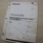 Cat D350E D400E Articulated Dump Truck Hydraulic Schematic Manual Service Shop. Fixed Price $38.97.
