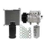 Air Conditioning Kit With Condenser Fits John Deere 6105M 6125M 6150M RE284680. Fixed Price $994.99.