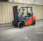 2018 Toyota 8FGU25 Dual Fuel 5000 Lbs Forklift. Fixed Price $14950.00.
