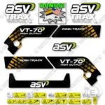 Fits Asv VT-70 Decal Kit High Output Track Loader Year Outdoor 3M Vinyl!. Fixed Price $219.95.