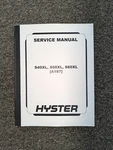 Hyster A187 S40XL S50XL S60XL Forklift Truck Shop Service Repair Manual. Fixed Price $174.32.
