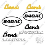 Fits Landoll Bendi B40AC Decal Kit Forklift - 7 Year Outdoor 3M Vinyl!. Fixed Price $109.95.
