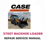 Case 570ST Backhoe Loader Manual Repair Service Engine Shop Pdf. Fixed Price $30.00.