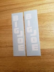 Big Joe Forklift Replacement Decals Stickers (2) Gloss White 13" Fast Usa. Fixed Price $28.01.