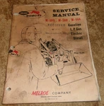 1969 Bobcat M-600,M-500,M-444 Skid-loader Service Manual In Good Shape Used. Fixed Price $39.99.