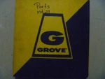 Grove Ind 24 Carry Deck Crane Parts Catalog Manual. Fixed Price $125.87.