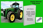 John Deere Tractor 8235R 8260R 8285R 8310R 8335R 8360R Technical Manual See Desc. Fixed Price $24.99.