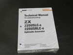 Hitachi ZX225USLC-6,ZX225USRLC-6 Excavator Troubleshooting Technical Manual Book. Fixed Price $69.85.