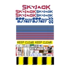 Skyjack SJ7027 Scissor Lift Decal Kit Year Vinyl!. Fixed Price $254.95.