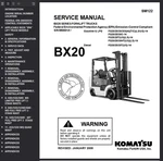 Komatsu FG25SHT-14, FG25SHTLS-14, FG30HT-14 Forklift Service Repair Manual Pdf. Fixed Price $39.99.