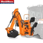 Mechmaxx 8' Tractor Backhoe Attachment With Hydraulic Thumb,for 25-100 HP,BH760H. Fixed Price $5199.00.