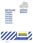 New Holland TN60SA, TN70DA, TN70SA, TN75DA, TN75SA Tractor Service Manual Repair. Fixed Price $149.00.