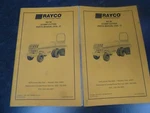 Rayco Rg 50 Stump Grinder Cutter Parts Catalog Manual Book 2 Volume Set. Fixed Price $124.92.
