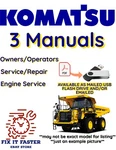 Komatsu HD605-8 Operators Service Engine Repair Owners Shop Manual Pdf Usb. Fixed Price $50.00.