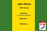 John Deere XUV590E S4 XUV590M Gator Technical Manual Set Usb. Fixed Price $23.99.