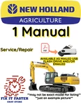 New Holland E140 Csr Crawler Excavator Manual Service Shop Repair Pdf Usb. Fixed Price $30.00.