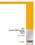 Case 321F Compact Wheel Loader Hs, Zb - Tier 4 Engine Catalog Included Parts. Fixed Price $144.00.