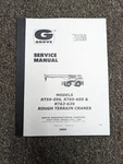 Grove & RT63S Rough Terrain Crane Shop Service Repair Manual. Fixed Price $124.74.