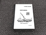 Terex 2800 BT2463 BT3063 Stinger Truck Mounted Cranes Parts Catalog Manual. Fixed Price $209.30.