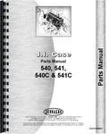 Case 540C 541C Tractor Parts Manual Catalog. Fixed Price $38.99.