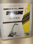 Gehl Dynaline Telehandler Forklift Parts Maintenance Operator Manual Guide Book. Fixed Price $51.97.