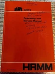Hamm Grw Roller D-8593 Op/service Manual. Fixed Price $32.99.