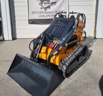Mini Skid Steer Ats T460 Stand-on Compact Tracked Loader 23HP Crawler. Fixed Price $5250.00.