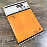 Drott 3330 Series Carrydeck Crane Operators Owners Manual J Case Maintenance. Fixed Price $36.97.