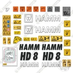 Fits Hamm HD8 Kit Smooth Drum Vibratory Tandem Roller Decals - 3M Vinyl!. Fixed Price $124.95.