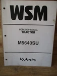 Kubota M5640SU Workshop Manual 9Y121-03650. Fixed Price $74.99.