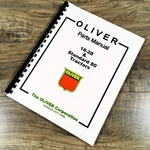 Hart-parr 18-28 Oliver Standard 80 Tractor Parts List Manual Catalog Book. Fixed Price $32.97.