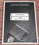 John Deere 6105E, 6120E, 6135E Tractor Owners Operators Manual - OMSU63548. Fixed Price $68.25.