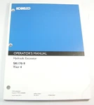 Kobelco SK170-9 Tier 4 Excavator Operator Operation Maintenance Manual YM08U2000. Fixed Price $64.69.