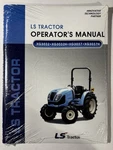 New- Oem Ls Tractor Operator Manual XG3032 & H, XG3037. Fixed Price $25.99.