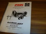 Finn BB-302 Md Bark Blower Mulch Spreader Parts Catalog & Owner Operator Manual. Fixed Price $120.20.