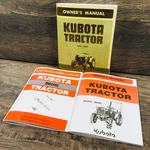 Kubota B6000E Tractor Service Parts Operators Repair Manual Owners Shop Book Set. Fixed Price $36.97.