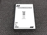 Jlg 25AM 30AM 38AM Lift Pvc 2102 Service Operator Maintenance Manual 31217424. Fixed Price $143.58.