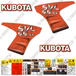 Fits Kubota Svl 95-2S Kit Skid Steer Replacement Decals. Fixed Price $169.95.