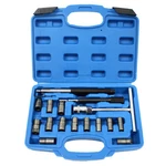 17PCS Diesel Injector Seat Cutter Cleaner Universal Re-face Reamer Tool. Fixed Price $49.99.
