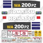 Fits Komatsu WA200PZ-6 Decal Kit Wheel Loader 7 Year Outdoor 3M Vinyl!. Fixed Price $224.95.