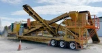 Tire Shredder - Portable Granutech/ Saturn Model 62X40HT With Classifier. Fixed Price $425000.00.