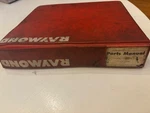 Raymond Walkie Pallet Truck Parts, Ops & Maintenance Manual 111TM-114TM Sn 8622. Fixed Price $29.99.